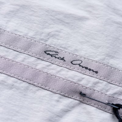 Rick Owens 主線 Hollywood Flight 尼龍飛行外套 珍珠色6