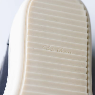 Rick Owens 主線 Vintage 侵權 小牛皮低筒 光滑皮面 黑8