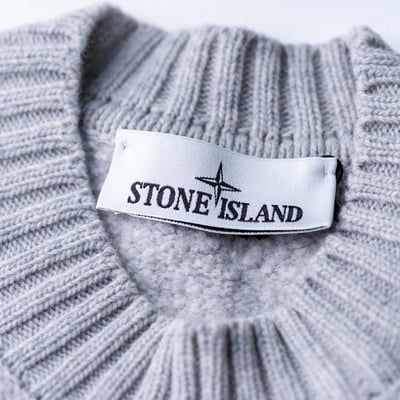 Stone Island Fancy Yarn 厚針織毛衣 灰4