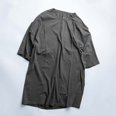 Rick Owens 主線 Jumbo 寬鬆短袖 墨綠3