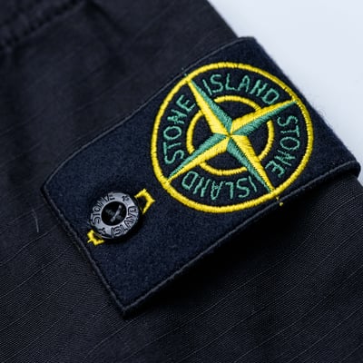 Stone Island 31512 抗撕裂長褲 黑色3