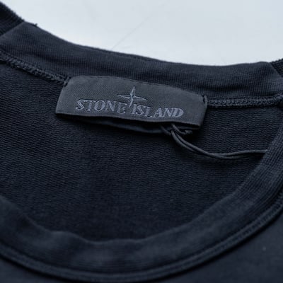 Stone Island Ghost 下襬無縮薄衛衣 黑6