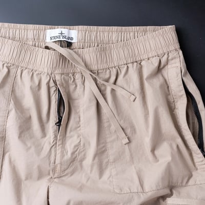 [ Stone Island ] 30803 STRETCH COTTON TELA 'PARACADUTE' 2 POCKET PANT 米色5