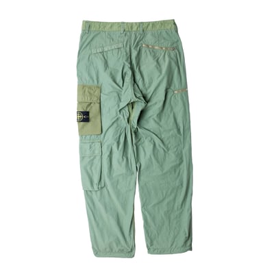 [ Stone Island ] 32032 MIX FABRIC HYPE-TC 綠色2