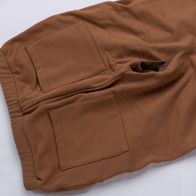 [Fear of god] Sweatpants 拼接棉長褲 棕褐色4