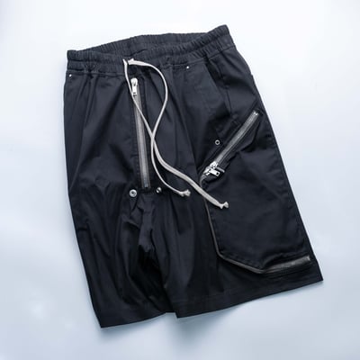Rick Owens 主線 HEIZER BELA SHORTS 短褲 黑3