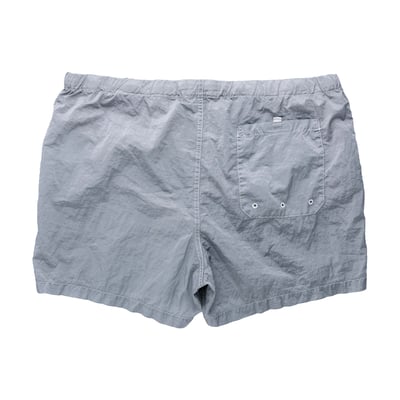 Stone Island 金屬尼龍沙灘褲 灰2