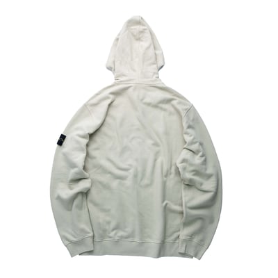 Stone Island 連帽棉外套 灰白2