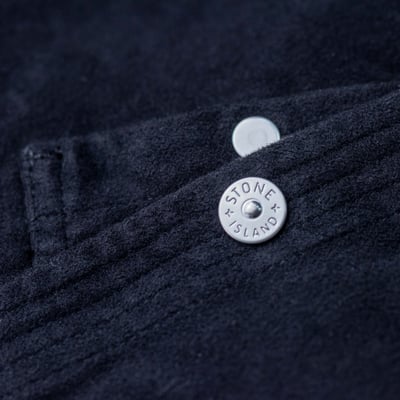 Stone Island Moleskin 襯衫外套 黑4