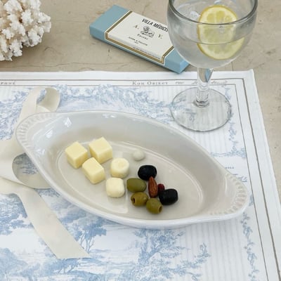 Tuxton eggshell 前菜碟1