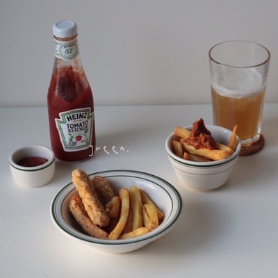 Tuxton Green Bay 飯碗8