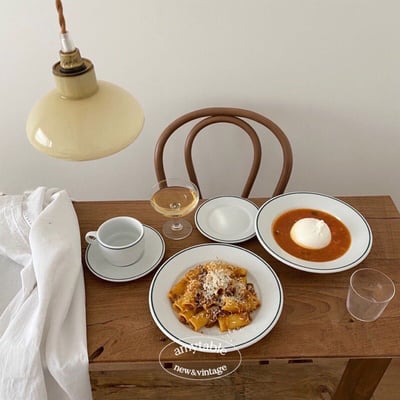 porvasal 西班牙品牌餐盤 green line2