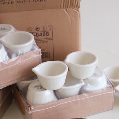 Tuxton Eggshell 果醬碟8