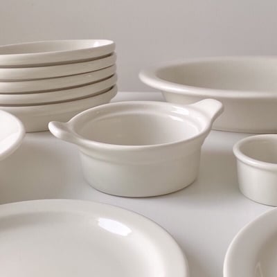 Tuxton Eggshell 湯碗4