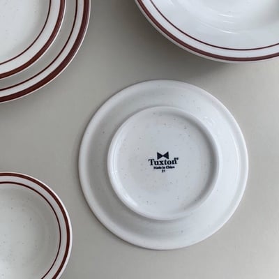 Tuxton Bahamas 棕色芝麻圓盤9