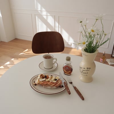 Tuxton Bahamas 棕色芝麻橢圓盤13