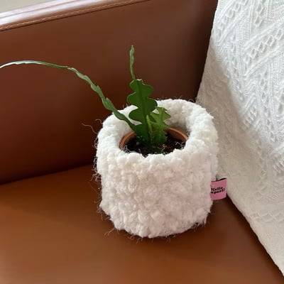 KOREA韓國代購 (Repeat選物店) 韓國盆栽套 羊毛盆栽套2