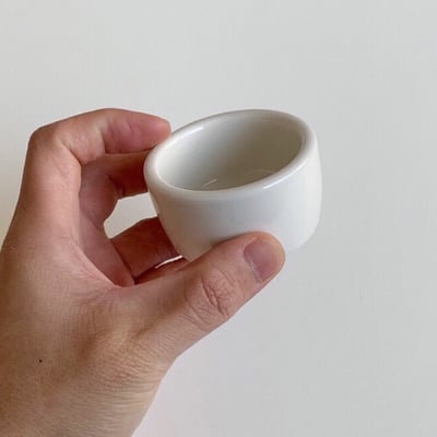 Tuxton Eggshell 乳白果醬碟5