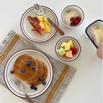 Tuxton Bahamas 棕色芝麻圓盤7