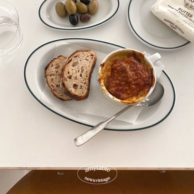 porvasal 西班牙品牌餐盤 green line4