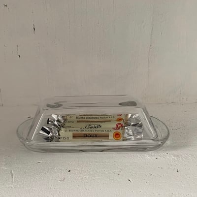 Tablecraft玻璃奶油儲存盒2