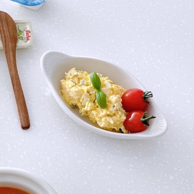 Tuxton eggshell 前菜碟4