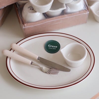 Tuxton Eggshell 果醬碟4