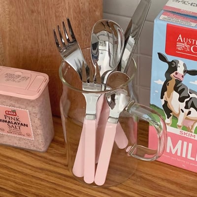 Annova為你們而找的粉色餐具12