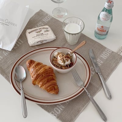 Tuxton Bahamas 棕色芝麻橢圓盤1