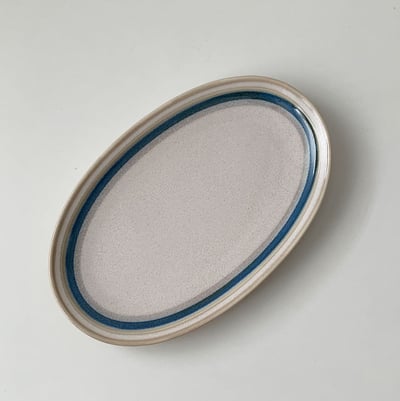 J05 [sinonshop]  日本復古線橢圓餐盤6