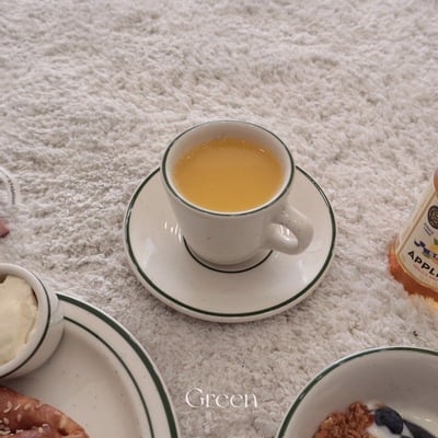 Tuxton Emerald/bahamas綠色/棕色芝麻馬克杯3