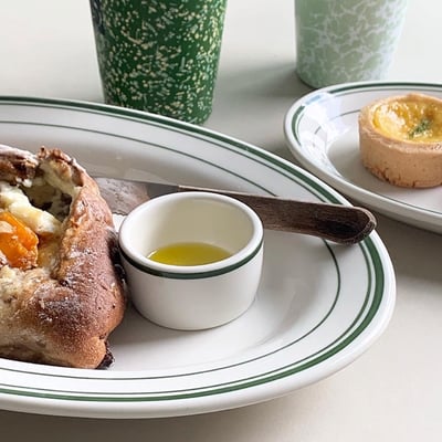 Tuxton Green Bay 果醬碟4