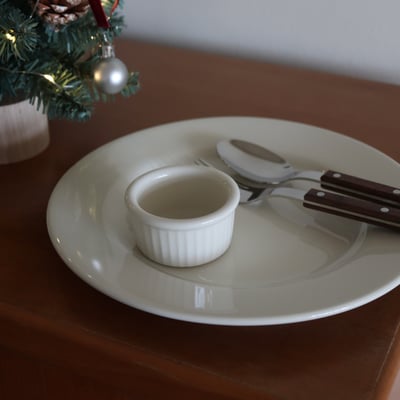 Tuxton 美國品牌 eggshell 乳白系列 果醬碟5