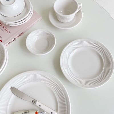 Tuxton  Hampshireshire 乳白浮雕系列9