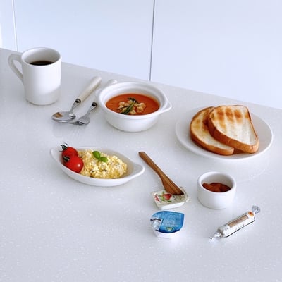 Tuxton eggshell 前菜碟11