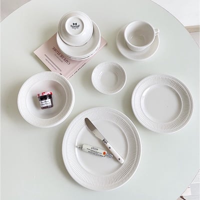 Tuxton  Hampshireshire 乳白浮雕系列10