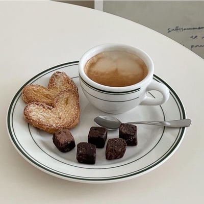 Tuxton Green Bay Plate 圓盤3