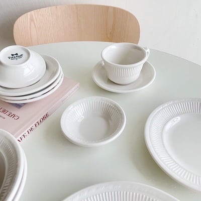 Tuxton  Hampshireshire 乳白浮雕系列6