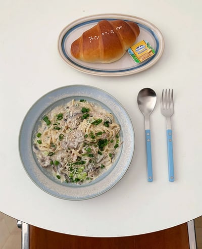 J05 [sinonshop]  日本復古線橢圓餐盤2