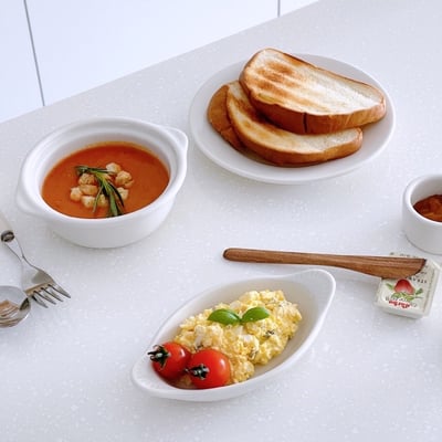 Tuxton eggshell 前菜碟10