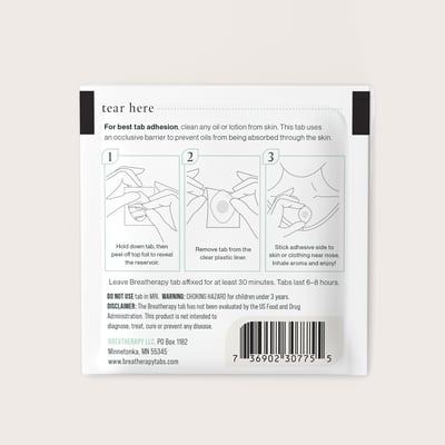 Breatherapy - Peppermint  心香貼．歐薄荷（4入裝）5