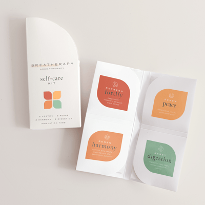 Breatherapy Kit - Self Care  心香貼日常套組．自我呵護 （8入）2