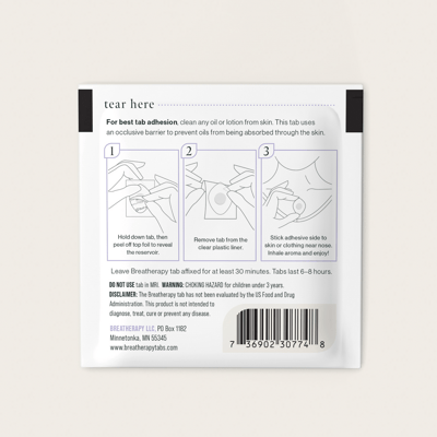 Breatherapy - Lavender  心香貼．薰衣草（4入裝）4