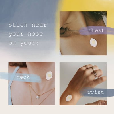 Breatherapy - Personal Diffuser  心香貼．留白（25入裝）2