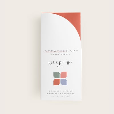 Breatherapy Kit - Get up + Go  心香貼日常套組．啟動能量 （8入）1