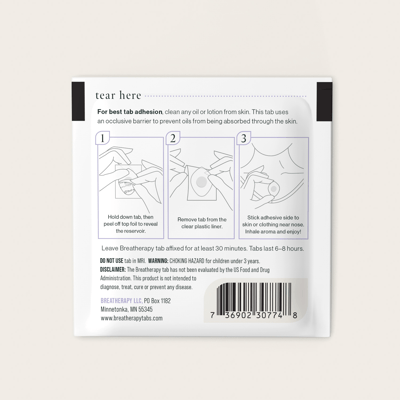 Breatherapy - Lavender  心香貼．薰衣草（1入裝）3