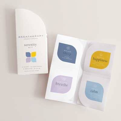 Breatherapy Kit - Serenity  心香貼日常套組．寧心之境（8入）2