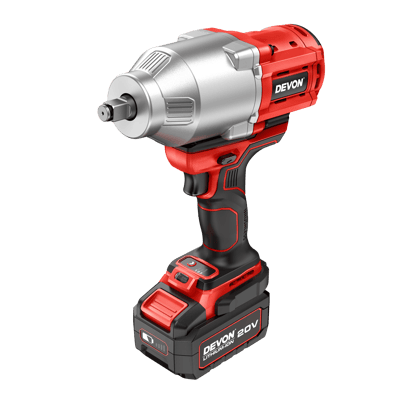 【大有DEVON】20V充電無刷電動扳手|57611
