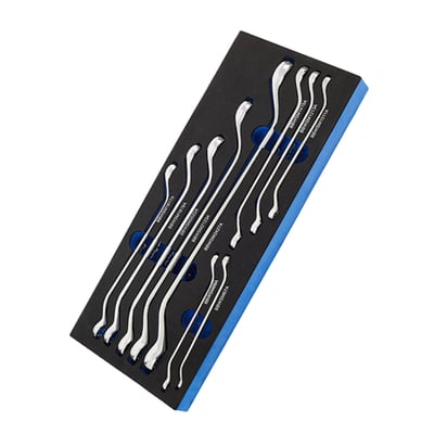 【藍點Blue-Point】45度梅花扳手組10件1