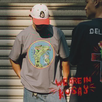 EMR x KUSAY-MONSTER tee (Dark Gray)3